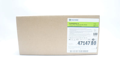 Halyard 47147 FLUIDSHIELD 3 Fog-Free Procedure Mask - Box of 100